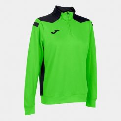 Bluza do piłki nożnej damska Joma Championship VI. Czarne bluzy damskie Joma, xl, bez wzorów, bez kaptura. W wyprzedaży za 117.50 zł.