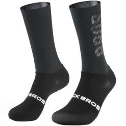 Skarpetki rowerowe dla dorosłych kompresyjne Rockbros RB9006 aero. Czarne skarpetki damskie ROCKBROS, bez wzorów. Za 69.00 zł.