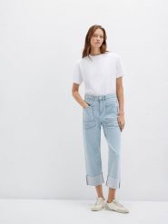 MAVI Dżinsy "Anya" - Comfort fit - w kolorze błękitnym rozmiar: W27. Niebieskie jeansy damskie Mavi, z podwyższonym stanem. Za 179.95 zł.