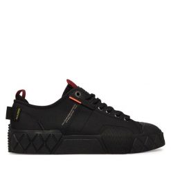 Trampki Palladium. Czarne trampki damskie Palladium, bez wzorów, bez zapięcia. Za 379.99 zł.