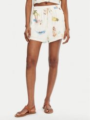 Seafolly Szorty materiałowe Isla Palm 55401-SH Écru Regular Fit. Szorty damskie Seafolly, bez wzorów, z materiału. Za 309.99 zł.