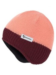Ziener Czapka beanie "Igosch" w kolorze jasnoróżowo-czerwonym rozmiar: XS. Czerwone czapki damskie Ziener, bez wzorów, z polaru. Za 57.45 zł.