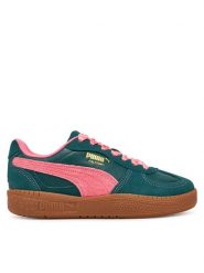 Puma Sneakersy Palermo Moda CF Wns 401306 01 Zielony. Zielone obuwie sportowe damskie Puma, ze skóry, bez zapięcia. Za 269.99 zł.