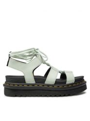 Dr. Martens Sandały Nartilla 31617763 Biały. Białe sandały damskie Dr Martens, bez wzorów, ze skóry, bez obcasa, na płaskiej podeszwie, bez zapięcia. Za 359.99 zł.