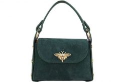 Listonoszka skórzana BARBERINI'S c. zielona 957-42. Zielone shopper bag Barberinis, bez wzorów, ze skóry, do ręki, bez dodatków. Za 179.99 zł.