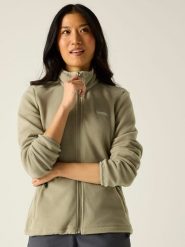 Regatta Kurtka polarowa "Floreo IV" w kolorze khaki rozmiar: 36. Brązowe kurtki damskie Regatta, bez wzorów, z polaru, bez kaptura. Za 92.86 zł.