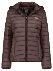 Geographical Norway Kurtka pikowana "Atika" w kolorze brązowym rozmiar: XXL. Brązowe kurtki damskie Geographical Norway, xxl, bez wzorów, bez kaptura. Za 135.81 zł.