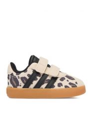 Adidas Sneakersy CEO-VL COURT 3.0 CF I KH8703 Beżowy. Brązowe buty sportowe dziewczęce Adidas, z materiału, bez zapięcia. Za 199.99 zł.