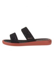 Ipanema Klapki "Nueva" w kolorze jasnobrązowo-czarnym rozmiar: 39. Brązowe klapki damskie Ipanema, bez wzorów, z otwartym noskiem, bez obcasa, bez zapięcia. Za 149.95 zł.