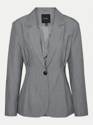 Vero Moda Marynarka Vika 10323449 Szary Slim Fit. Szare marynarki i żakiety damskie Vero Moda, bez wzorów, z syntetyku. Za 189.99 zł.