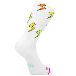 X THUNDER - SKARPETKI DO BIEGANIA. Białe skarpetki damskie SPORCKS, bez wzorów, z nylonu. Za 156.00 zł.
