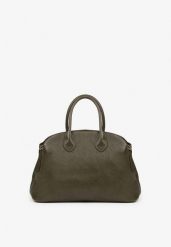 Ciemnozielona Torebka Shopperka na Ramię z Paskiem Arovire. Zielone shopper bag Renee, bez wzorów, z jeansu, na ramię, bez dodatków. Za 169.99 zł.