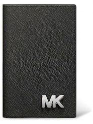 Michael Kors Etui w kolorze czarnym na karty - 11 x 7 x 1 cm rozmiar: onesize. Czarne portfele damskie Michael Kors, bez wzorów, z materiału. Za 269.75 zł.