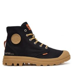 Trampki Palladium. Czarne trampki damskie Palladium, bez wzorów, bez zapięcia. Za 389.99 zł.