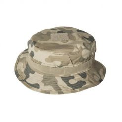 Kapelusz turystyczny CPU PL desert. Brązowe kapelusze damskie HELIKON-TEX, bez wzorów, sportowe. Za 72.99 zł.