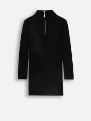 Coccodrillo Sukienka codzienna ZC4129101SGJ Czarny Regular Fit. Czarne sukienki dziewczęce COCCODRILLO, bez wzorów, z syntetyku, bez ramiączek, proste. Za 69.90 zł.