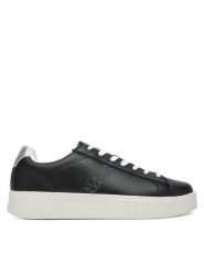 Napapijri Sneakersy Ivy NP0A4IQ8 Czarny. Czarne obuwie sportowe damskie Napapijri, ze skóry, bez zapięcia. Za 359.99 zł.
