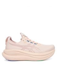 Asics Buty do biegania Gel-Nimbus 28 1012B899 Różowy. Czerwone obuwie sportowe damskie Asics, z meshu, bez zapięcia, do biegania. Za 899.99 zł.