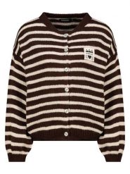 Sublevel Kardigan w kolorze brązowo-beżowym rozmiar: L/XL. Brązowe kardigany damskie Sublevel, l, bez wzorów. Za 143.99 zł.