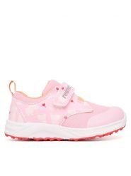 Reima Sneakersy Moomin Ekana 5400129M-4251 Różowy. Czerwone trampki dziewczęce Reima, bez wzorów, ze skóry, bez zapięcia. Za 219.99 zł.