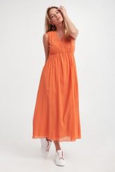 Sukienka midi Antony WEEKEND MAX MARA. Sukienki damskie Weekend Max Mara, bez wzorów, bez ramiączek. W wyprzedaży za 1,052.24 zł.