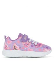 Disney Classics Sneakersy BIC-SS25-110DCLS Fioletowy. Fioletowe buty sportowe dziewczęce Disney Classics, bez wzorów, z materiału, bez zapięcia. Za 49.99 zł.