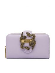 Just Cavalli Portfel 80RA5PA4 ZSA89 Fioletowy. Fioletowe portfele damskie Just Cavalli, bez wzorów, ze skóry. Za 374.99 zł.