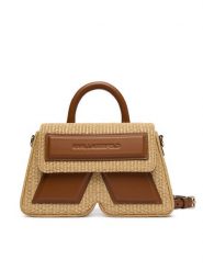 KARL LAGERFELD Torebka B2W30024 Beżowy. Brązowe torebki klasyczne damskie KARL LAGERFELD, ze skóry, bez dodatków. Za 1,199.00 zł.