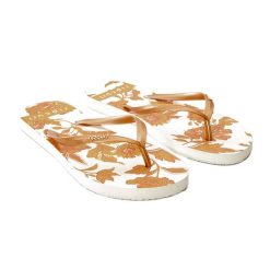 Japonki plażowe damskie Rip Curl Oceans Together 172. Białe klapki damskie Rip Curl, bez wzorów, bez obcasa, bez zapięcia. Za 35.99 zł.