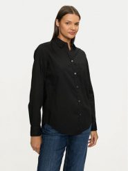 Gap Koszula 841125-03 Czarny Loose Fit. Czarne koszule damskie GAP, xs, bez wzorów, z bawełny, bez kołnierzyka, bez ramiączek. Za 129.99 zł.