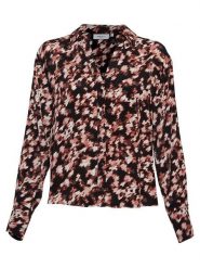 MOSS COPENHAGEN Koszula "Bellamaya Rhian" w kolorze czarno-jasnoróżowym rozmiar: XS/S. Czarne koszule damskie Moss Copenhagen, s, bez wzorów, bez kołnierzyka, bez ramiączek. Za 151.45 zł.