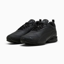 Puma Buty Magnetic Sl 31243303. Czarne obuwie sportowe casual damskie Puma, ze skóry ekologicznej, bez zapięcia. Za 229.00 zł.