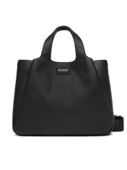 HUGO Torebka 50557864 Czarny. Czarne torebki klasyczne damskie Hugo, ze skóry, bez dodatków. Za 799.99 zł.