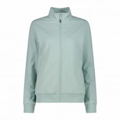 Damska bluza zapinana na zamek CMP. Zielone bluzy damskie CMP, bez wzorów, bez kaptura. Za 266.55 zł.