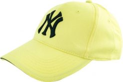 Czapka Ny Flex 1283 w kolorze żółtym, rozmiar 54-58 cm. Żółte czapki damskie New Era, bez wzorów, z bawełny. Za 171.99 zł.