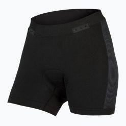 Bokserki rowerowe damskie Endura Engineered With C'Fast W. Czarne bokserki damskie ENDURA, bez wzorów. Za 139.99 zł.