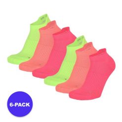 Skarpety Fitness unisex Sneaker – 6 szt. – Multi Neon. Czerwone skarpetki damskie XTREME, bez wzorów, z elastanu. Za 164.54 zł.