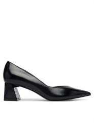 Guess Czółenka FLFSIN LEP08 Czarny. Czarne czółenka damskie Guess, z aplikacjami, bez obcasa. Za 584.99 zł.