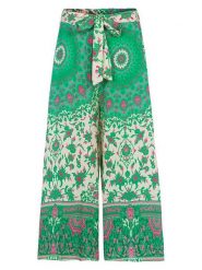 Herrlicher Spodnie "Nelanie" w kolorze zielonym rozmiar: S. Zielone spodnie materiałowe damskie Herrlicher, bez wzorów, z materiału. Za 173.99 zł.