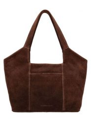 HIDE & STITCHES Skórzany shopper bag "Brazos" w kolorze brązowym - 47 x 27 x 15 cm rozmiar: onesize. Brązowe shopper bag HIDE & STITCHES, bez wzorów, z materiału, na ramię, bez dodatków. Za 217.99 zł.