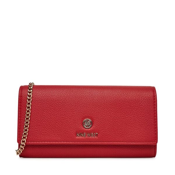 Torebka Nine West. Czerwone torebki wieczorowe damskie Nine West, bez wzorów, bez dodatków. Za 119.99 zł.