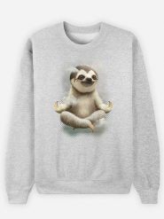WOOOP Bluza w kolorze szarym rozmiar: L. Szare bluzy damskie Wooop, l, bez wzorów, bez kaptura. Za 124.65 zł.