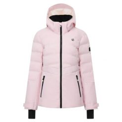 Damska kurtka wodoodporna Dare 2B Gliding II. Brązowe kurtki sportowe damskie Dare 2b, l, bez wzorów, z tkaniny, bez kaptura. Za 587.00 zł.