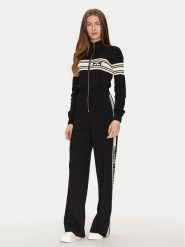 Elisabetta Franchi Kombinezon KT-54S-51E2 Czarny Regular Fit. Czarne sukienki damskie Elisabetta Franchi, bez wzorów, z wiskozy, bez ramiączek. Za 2,539.00 zł.