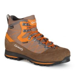 Buty trekkingowe Aku Trekker Gtx 978518 brązowe. Brązowe obuwie trekkingowe damskie z gore-texu, bez zapięcia. Za 692.27 zł.