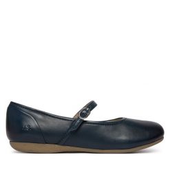 Baleriny Josef Seibel. Niebieskie balerinki damskie Josef Seibel, bez wzorów. Za 389.99 zł.