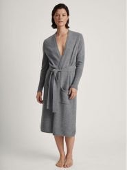 Calida Wełniana narzutka w kolorze szarym rozmiar: L. Szare kardigany damskie Calida, l, bez wzorów, z wełny. Za 522.14 zł.