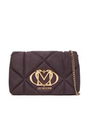 LOVE MOSCHINO Torebka JC4043PP0NKE0650 Fioletowy. Fioletowe torebki wieczorowe damskie Love Moschino, bez wzorów, ze skóry, bez dodatków. Za 559.99 zł.