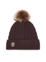 Liu Jo Czapka 2F6008 MA33S Brązowy ciemny. Brązowe czapki damskie Liu Jo, na zimę, bez wzorów. Za 249.99 zł.