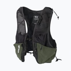 Kamizelka do biegania Silva Strive 10 Vest. Zielone kamizelki damskie SILVA, bez wzorów, bez kaptura. Za 509.99 zł.